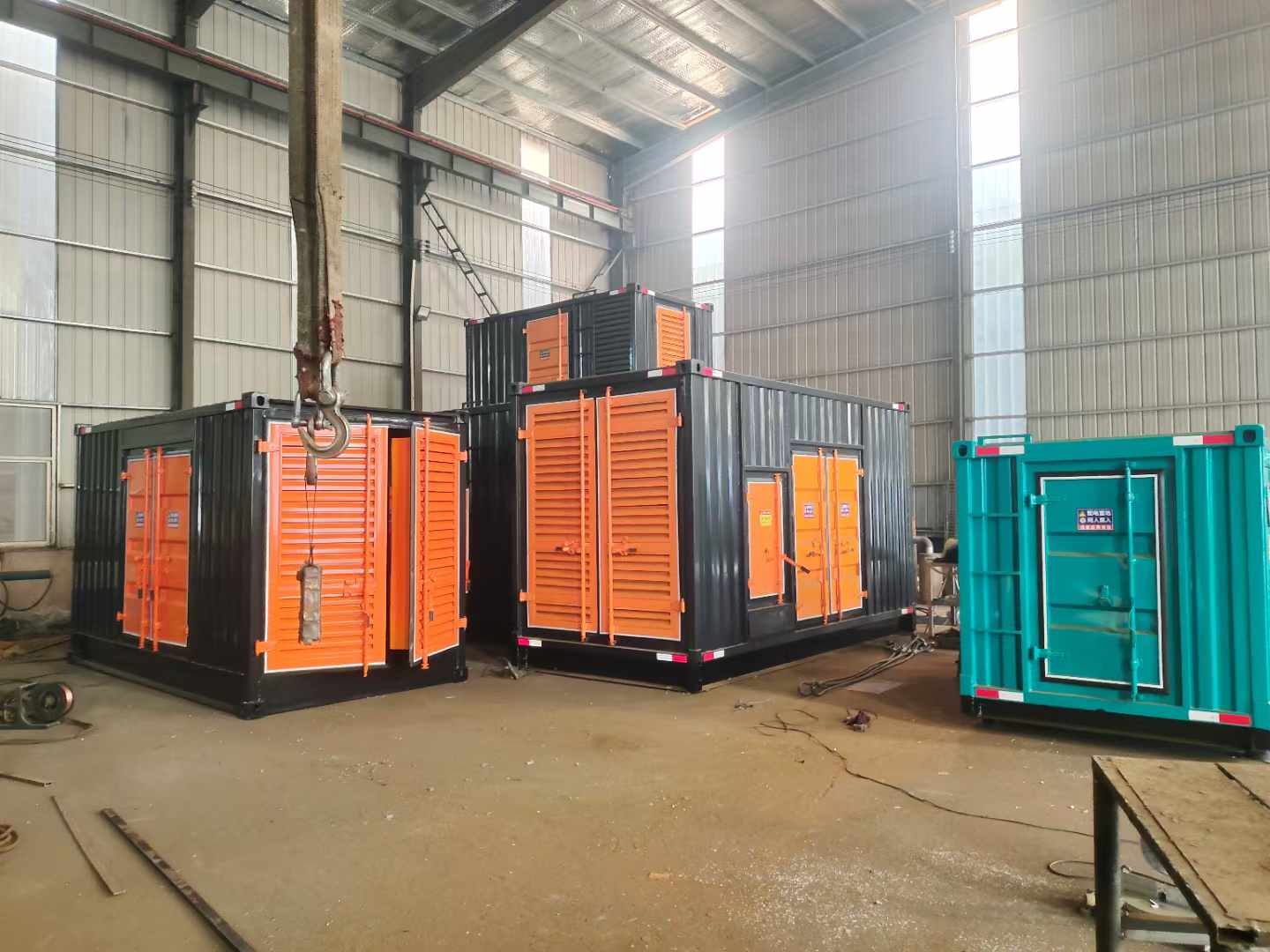 细水乡500kw柴油发电机组可以带动多少功率设备？